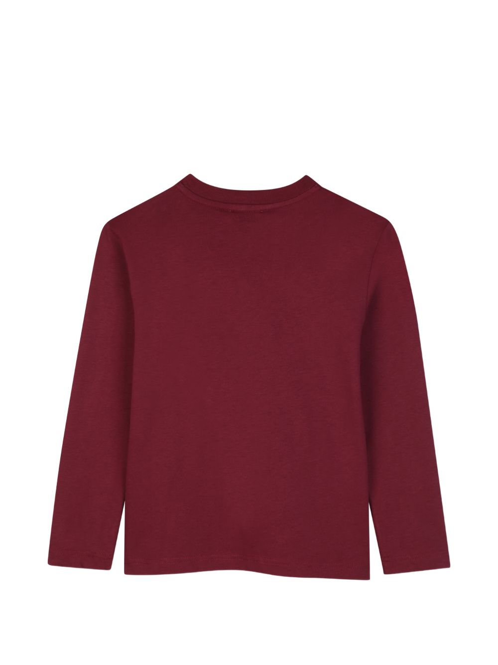 T-shirt per bambino Lanvin Kids bordeaux con stampa grafica N30429 955 LANVIN KIDS 