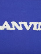 T-shirt per bambino Lanvin Kids blu con applicazione logo N30432 80A LANVIN KIDS 