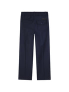 Pantaloni per bambino Lanvin Kids blu con pieghe N30441 868 LANVIN KIDS 