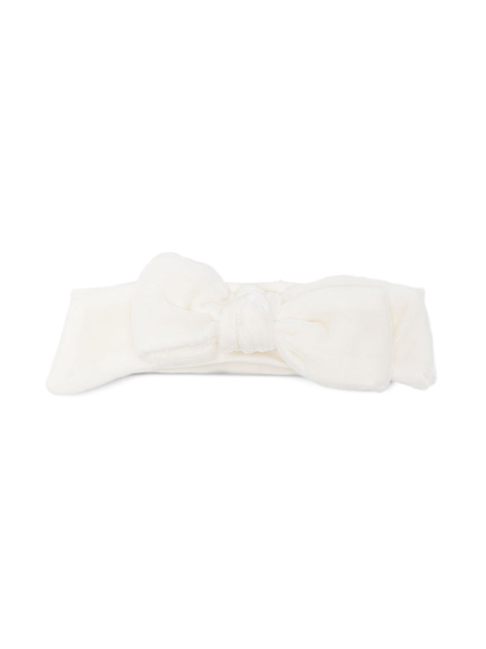 Fascia per capelli per neonata La Stupenderia bianca con dettaglio fiocco 3ABFA02 V75 LA STUPENDERIA KIDS 