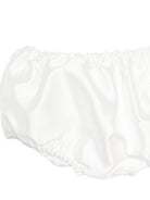 Abito per neonata La Stupenderia bianco in pizzo floreale con dettaglio fiocco 3CBAB04 X35 LA STUPENDERIA KIDS 