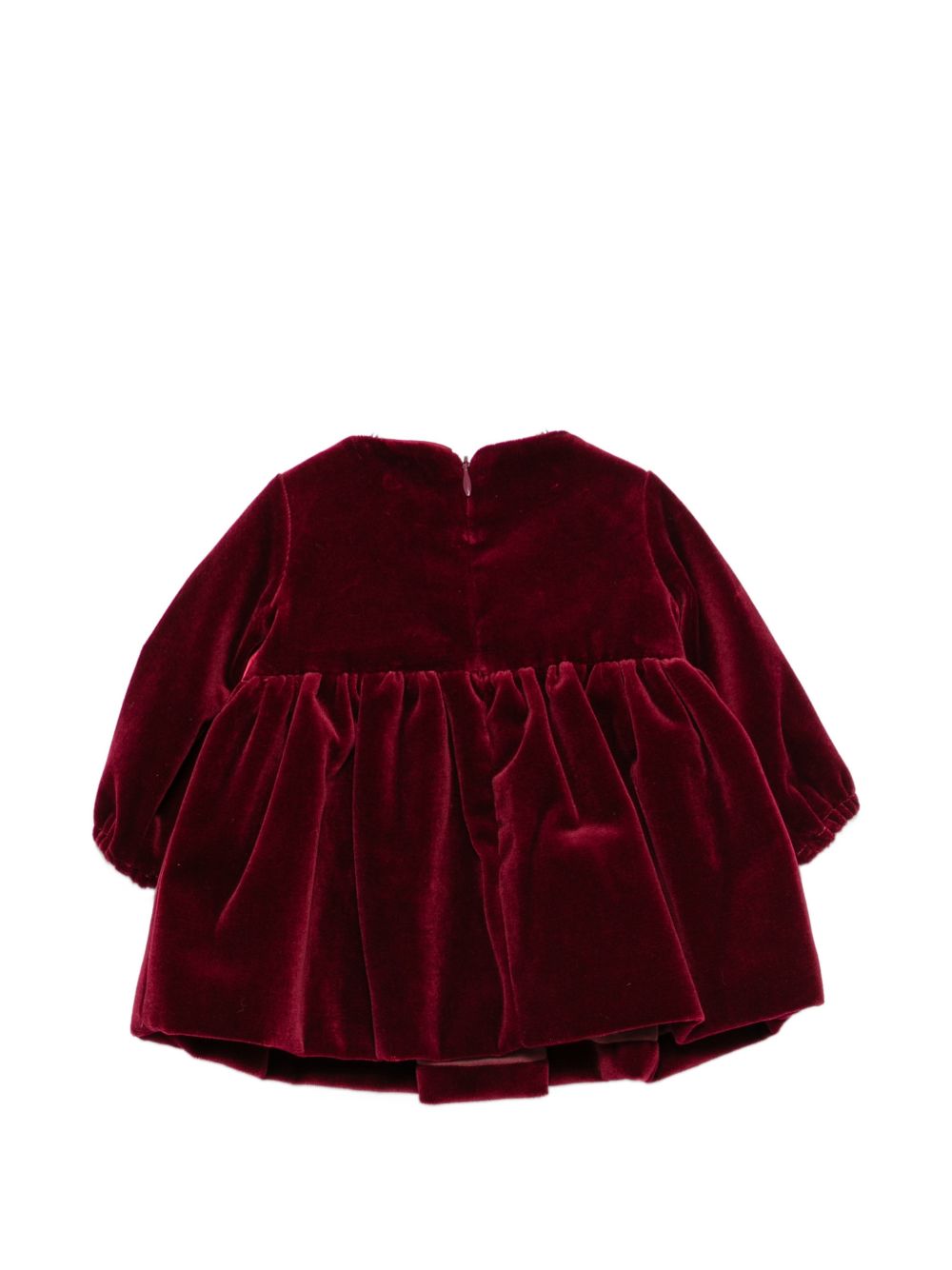 Abito per neonata La Stupenderia Kids rosso con dettaglio fiocco 3CBAB08 V14 LA STUPENDERIA KIDS 