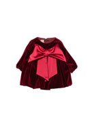 Abito per neonata La Stupenderia Kids rosso con dettaglio fiocco 3CBAB08 V14 LA STUPENDERIA KIDS 