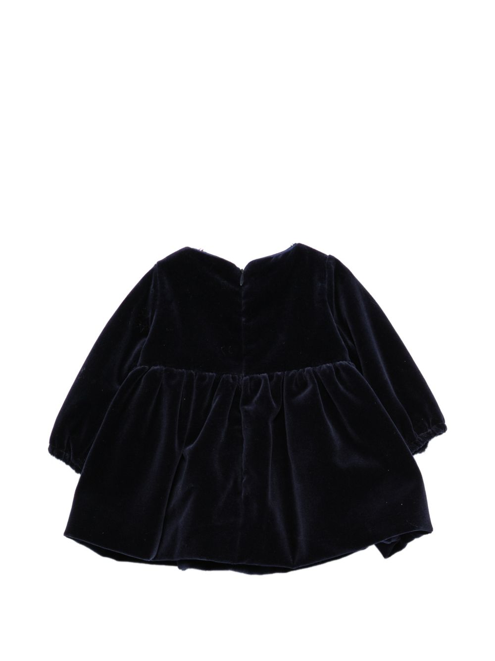 Abito per neonata La Stupenderia Kids blu navy con dettaglio fiocco 3CBAB08 V46 LA STUPENDERIA KIDS 
