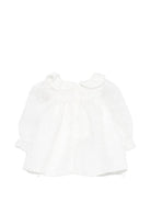Abito per neonata La Stupenderia Kids bianco con ruches 3CBAB10 X34 LA STUPENDERIA KIDS 