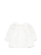 Abito per neonata La Stupenderia Kids bianco con motivo in pizzo a fiori 3CBAB10 X35 LA STUPENDERIA KIDS 