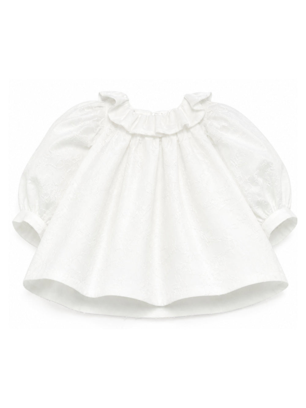 Abito per neonata La Stupenderia Kids bianco con motivo in pizzo a fiori 3CBAB10 X35 LA STUPENDERIA KIDS 