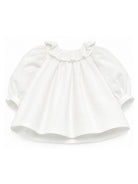 Abito per neonata La Stupenderia Kids bianco con motivo in pizzo a fiori 3CBAB10 X35 LA STUPENDERIA KIDS 