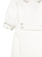 Tutina per neonato La Stupenderia Kids con rifiniture a contrasto 3CBPG01 V02S65 LA STUPENDERIA KIDS 