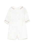 Tutina per neonato La Stupenderia Kids con rifiniture a contrasto 3CBPG01 V02S65 LA STUPENDERIA KIDS 