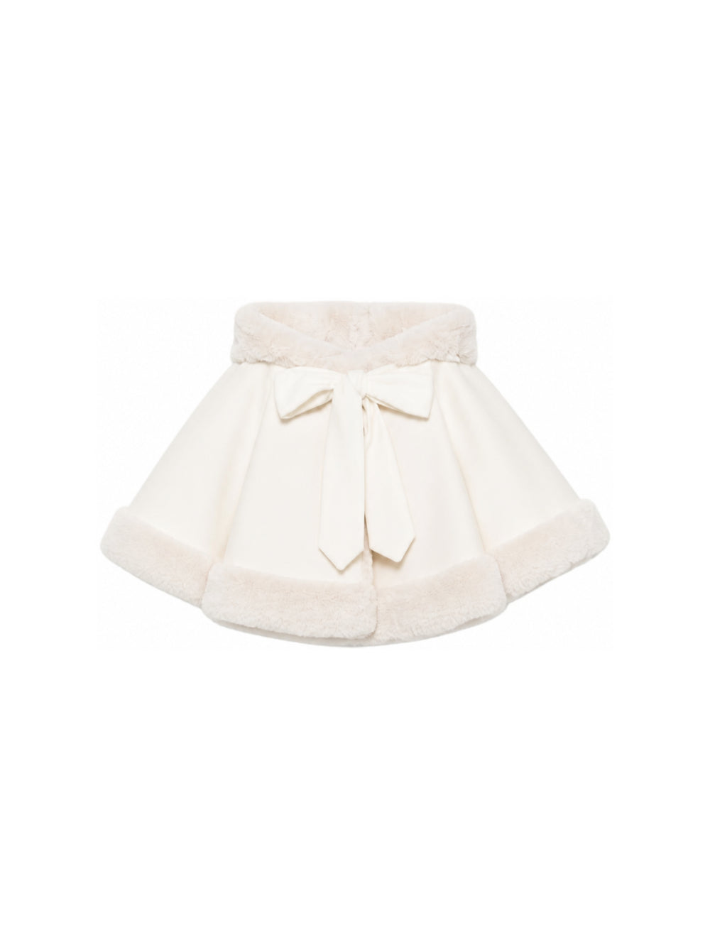 Mantella per neonata La Stuoenderia Kids bianca cond ettaglio fiocco 3CCGB26 H32 LA STUPENDERIA KIDS 