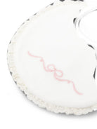 Bavaglino per neonati La Stupenderia Kids bianco con finiture in pizzo 3TBBV00 L02PIN LA STUPENDERIA KIDS 