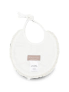 Bavaglino per neonati La Stupenderia Kids bianco con finiture in pizzo 3TBBV00 L02PIN LA STUPENDERIA KIDS 