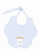 Bavaglino per neonato La Stupenderia Kids azzuro con bordo smerlato 3TBBV20 P04 LA STUPENDERIA KIDS 