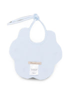 Bavaglino per neonato La Stupenderia Kids azzuro con bordo smerlato 3TBBV20 P04 LA STUPENDERIA KIDS 