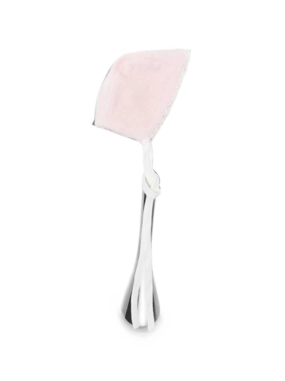 Cappello per neonata La Stupenderia Kids rosa con finitura in pizzo 3TBCP00 L03 LA STUPENDERIA KIDS 