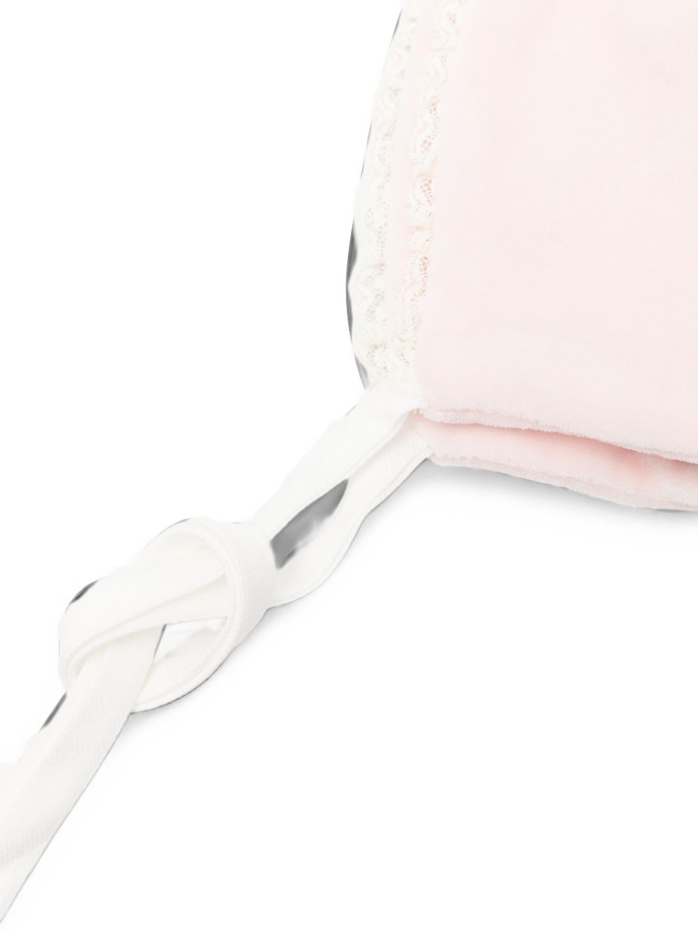 Cappello per neonata La Stupenderia Kids rosa con finitura in pizzo 3TBCP00 L03 LA STUPENDERIA KIDS 