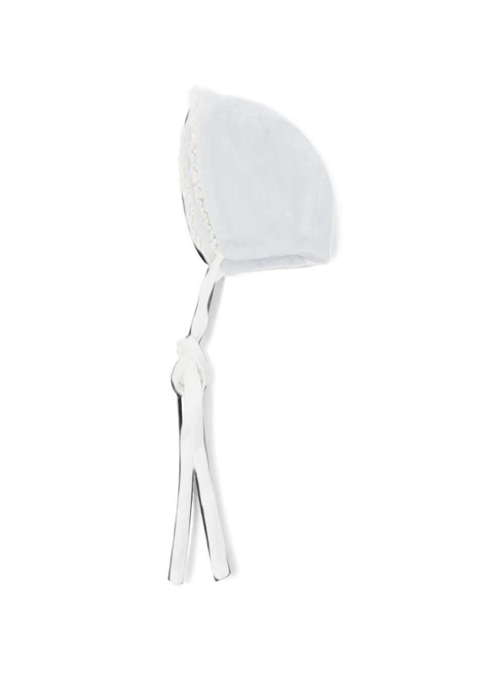Cappello per neonato La Stupenderia Kids azzurro con finitura in pizzo 3TBCP00 L04 LA STUPENDERIA KIDS 