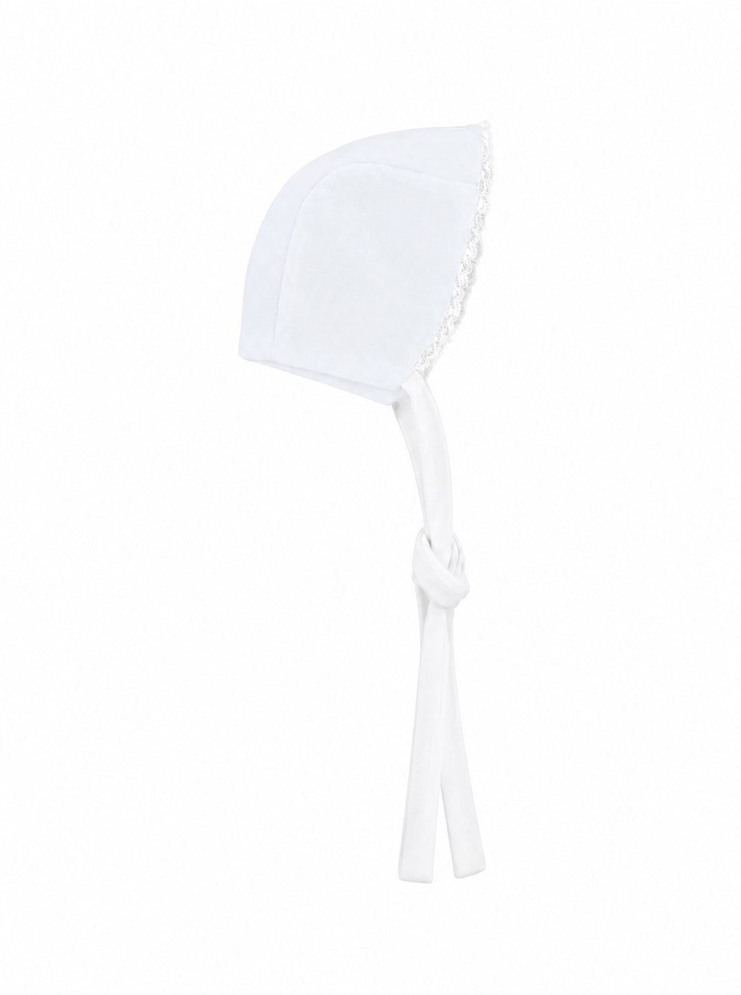Cappello per neonato La Stupenderia Kids azzurro con finitura in pizzo 3TBCP00 L04 LA STUPENDERIA KIDS 