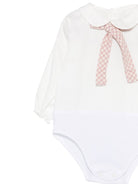 Set blusa e shorts per neonata La Stupenderia Kids multicolore con colletto alla Peter Pan 3TBCT04 A08 LA STUPENDERIA KIDS 