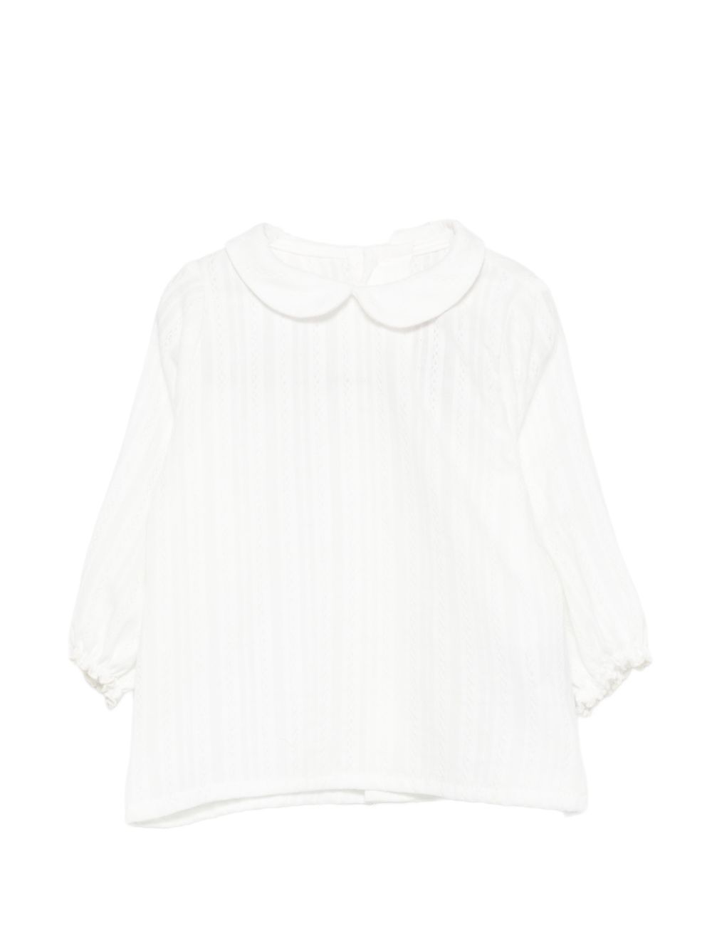 Set blusa e salopette per neonata La Stupenderia Kids multicolore con fiocco sul davanti 3TBCT12 V68 LA STUPENDERIA KIDS 