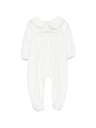 Tutina per neonato La Stupenderia Kids bianca con dettaglio fiocco ricamato 3TBTT00 L02AZZ LA STUPENDERIA KIDS 