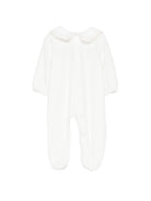 Tutina per neonato La Stupenderia Kids bianca con dettaglio fiocco ricamato 3TBTT00 L02AZZ LA STUPENDERIA KIDS 