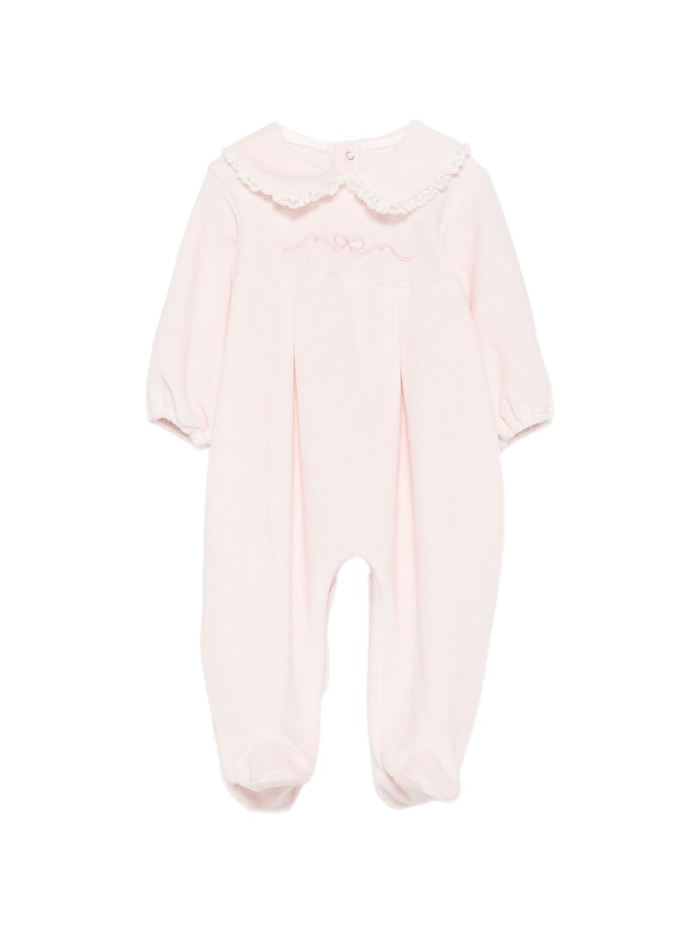 Tutina per neonata La Stupenderia Kids rosa con colletto alla Peter Pan 3TBTT00 L03 LA STUPENDERIA KIDS 