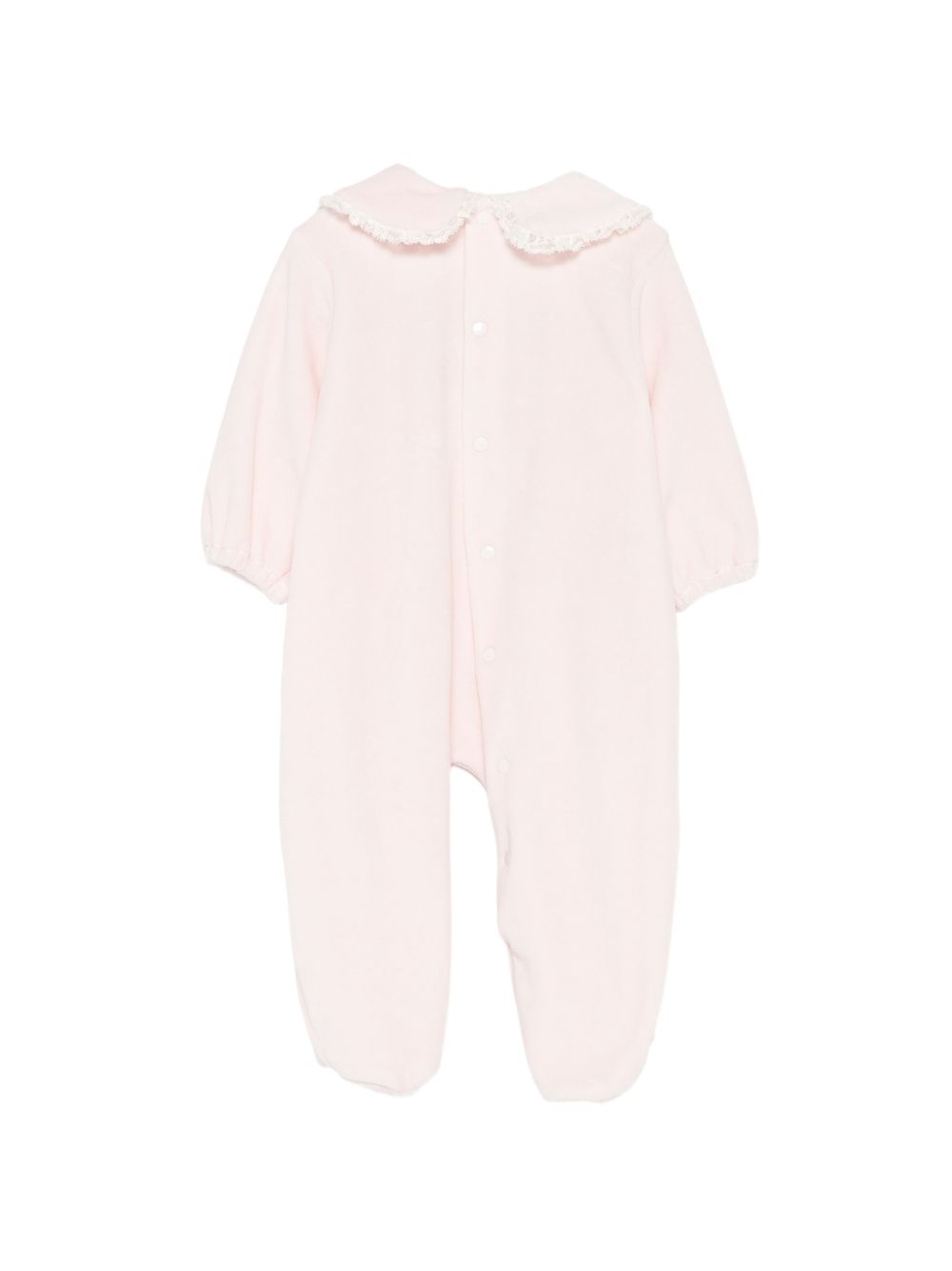 Tutina per neonata La Stupenderia Kids rosa con colletto alla Peter Pan 3TBTT00 L03 LA STUPENDERIA KIDS 
