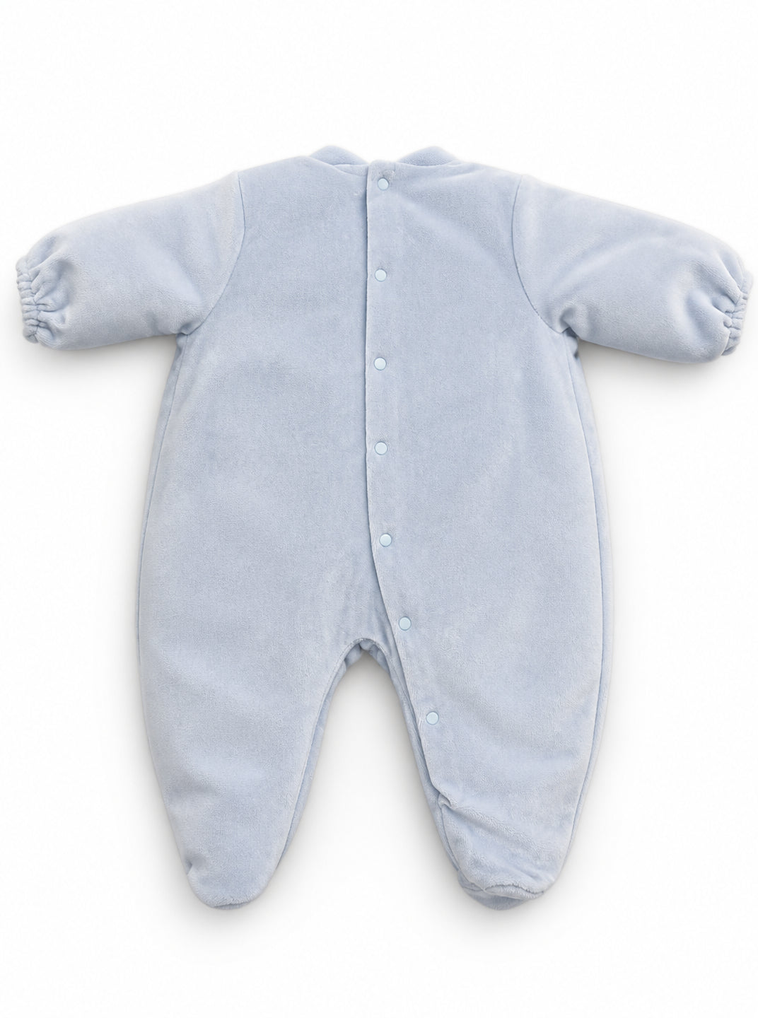 Tutina per neonato La Stupenderia Kids azzurra con colletto Peter Pan 3TBTT01 L24 LA STUPENDERIA KIDS 