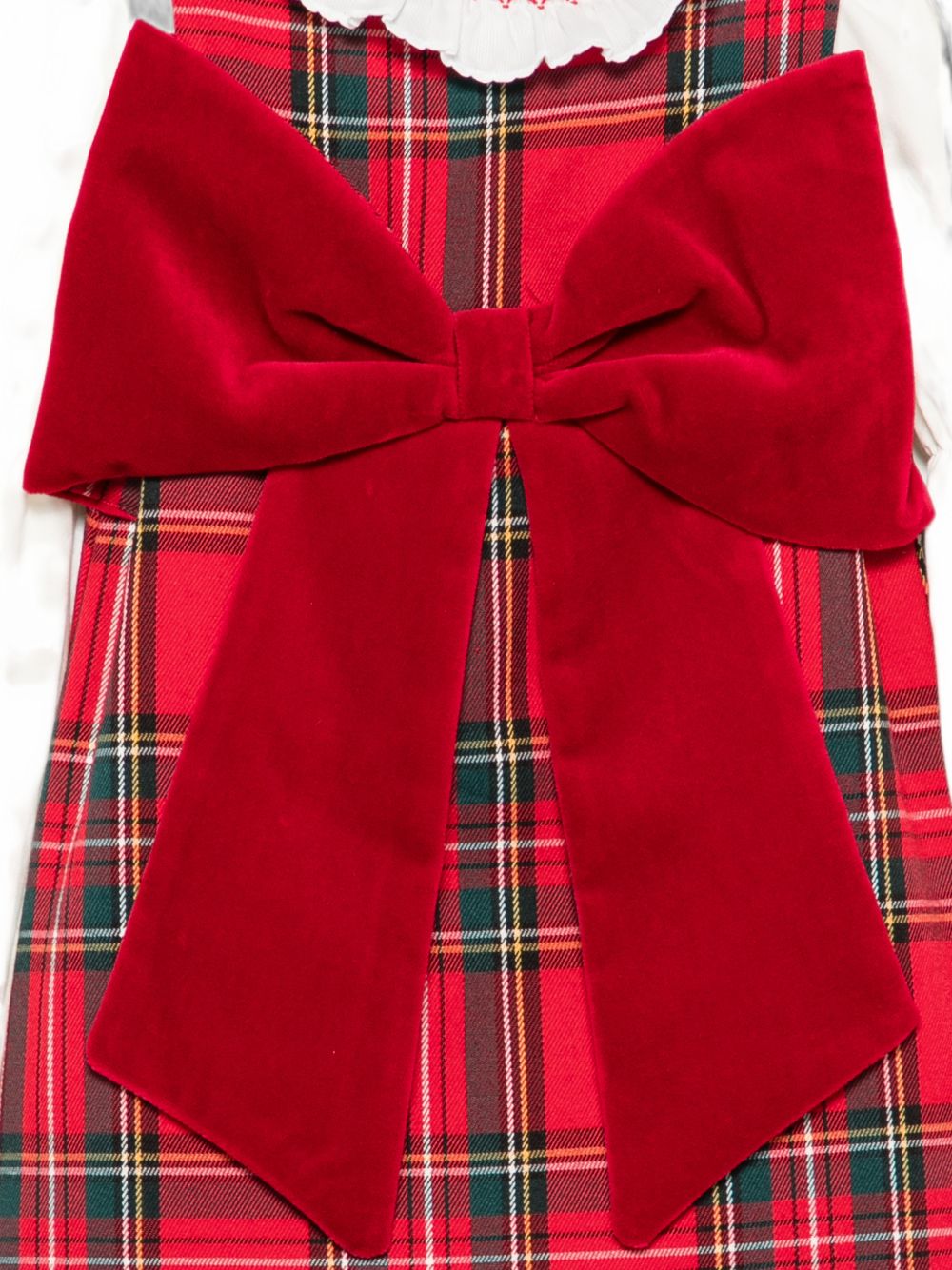 Set abito e camicia per neonata La Stupenderia rosso con dettaglio fiocco oversize 3TCAB26 3TJMG42 Z52 J99 RES LA STUPENDERIA KIDS 