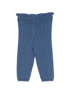Pantaloni per neonata Louise Misha Kids blu con pompon FRC-W26-L0102 BLUE LOUISE MISHA KIDS 