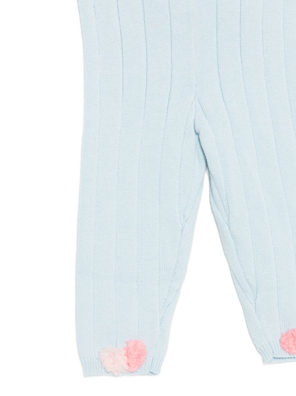 Pantaloni per neonata Louise Misha Kids azzurri con pompon FRC-W26-L0103 CLOUD LOUISE MISHA KIDS 