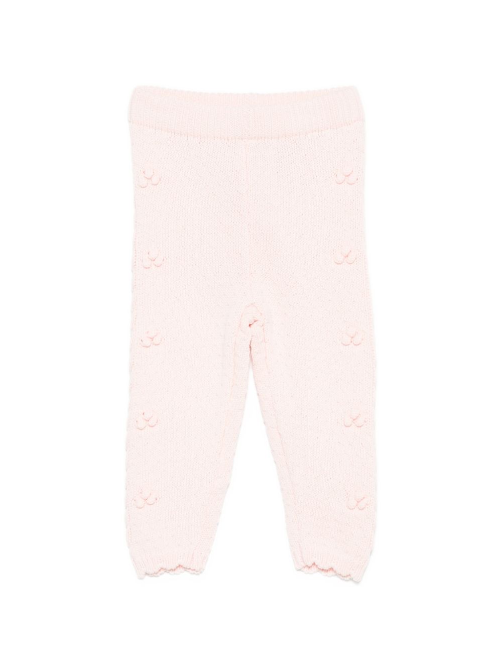Leggins per neonata Louise Misha Kids rosa con vita con ruches FRC-W26-L0105 BLUSH LOUISE MISHA KIDS 