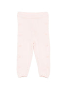 Leggins per neonata Louise Misha Kids rosa con vita con ruches FRC-W26-L0105 BLUSH LOUISE MISHA KIDS 