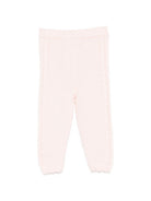 Leggins per neonata Louise Misha Kids rosa con vita con ruches FRC-W26-L0105 BLUSH LOUISE MISHA KIDS 