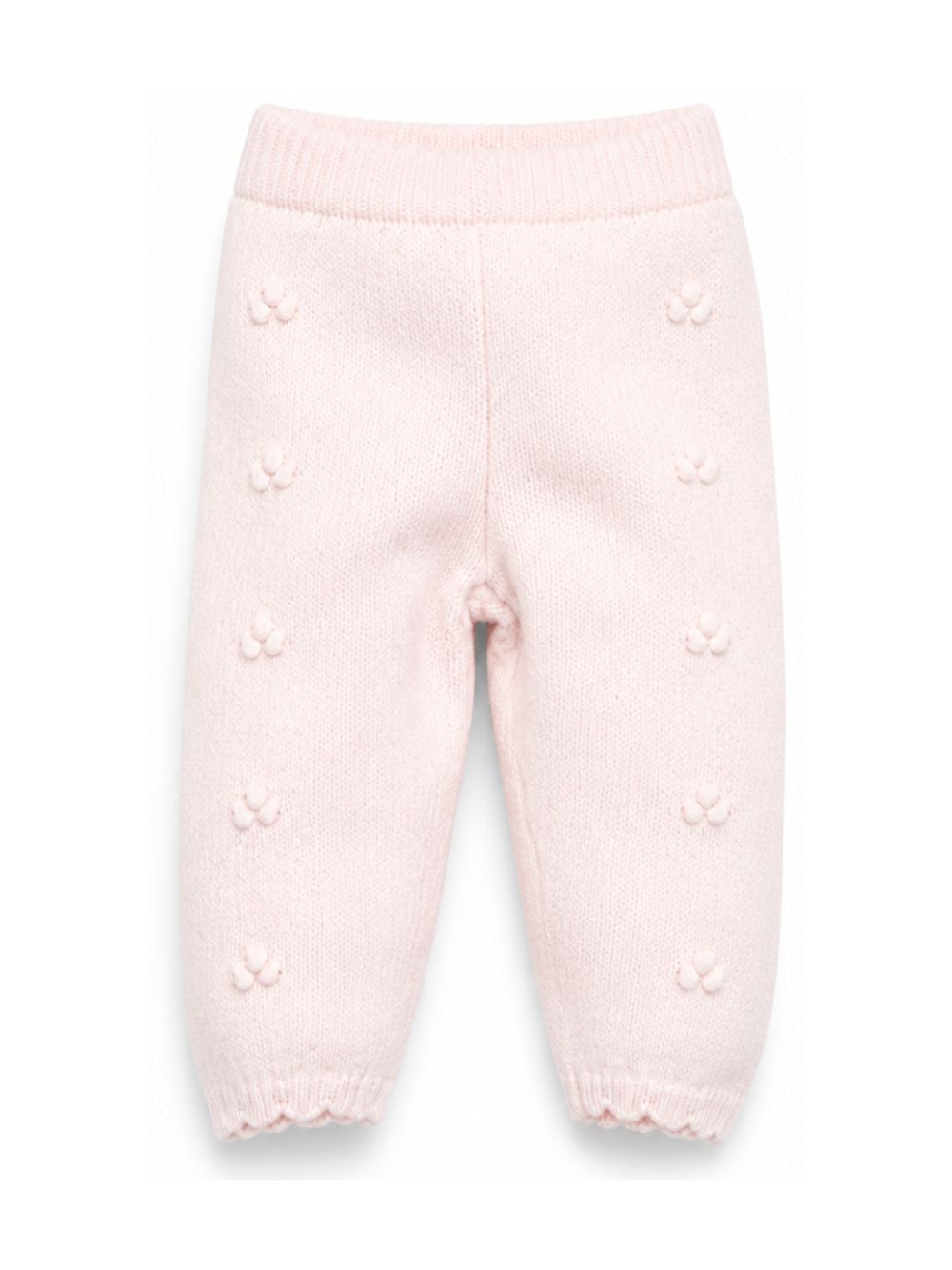 Leggins per neonata Louise Misha Kids rosa con vita con ruches FRC-W26-L0105 BLUSH LOUISE MISHA KIDS 