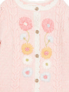 Tutina per neonata Louise Misha Kids rosa con trama intrecciata FRC-W26-O0126 BLUSH LOUISE MISHA KIDS 