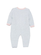 Tutina per neonata Louise Misha Kids azzurra con trama intrecciata FRC-W26-O0127 CLOUD LOUISE MISHA KIDS 