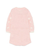 Tutine per neonata Louise Misha Kids rosa con trama intrecciata FRC-W26-R0128 BLUSH LOUISE MISHA KIDS 