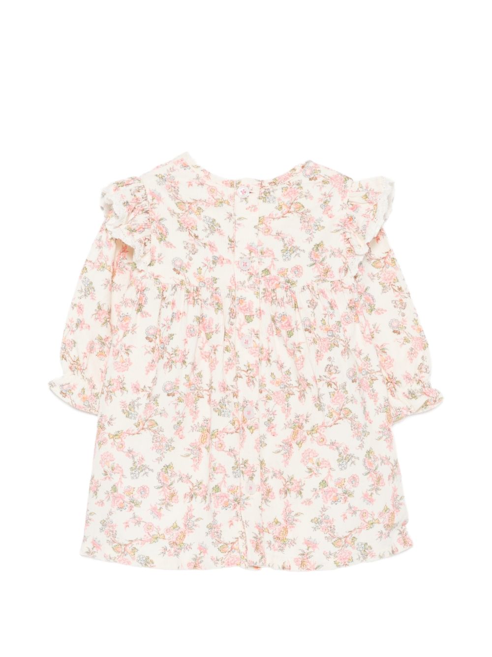 Abito per neonata Louise Misha Kids bianca con stampa floreale all-over FRI-W26-S0179 CREAM LOUISE MISHA KIDS 