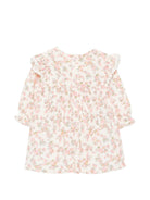 Abito per neonata Louise Misha Kids bianca con stampa floreale all-over FRI-W26-S0179 CREAM LOUISE MISHA KIDS 