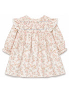 Abito per neonata Louise Misha Kids bianca con stampa floreale all-over FRI-W26-S0179 CREAM LOUISE MISHA KIDS 