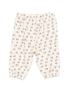 Pantaloni per neonata Louise Misha Kids bianchi con stampa floreale all-over FRI-W26-S0186 CREAM LOUISE MISHA KIDS 