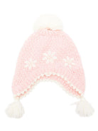 Berretto per bambina Louise Misha Kids rosa con pompon GAC-W26-B0271 BLUSH LOUISE MISHA KIDS 