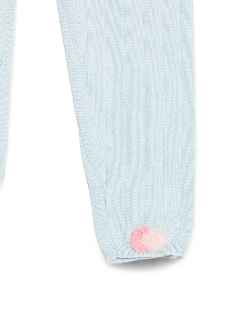 Leggins per bambina Louise Misha Kids azzurri con dettaglio pompon GRC-W26-L0103 CLOUD LOUISE MISHA KIDS 