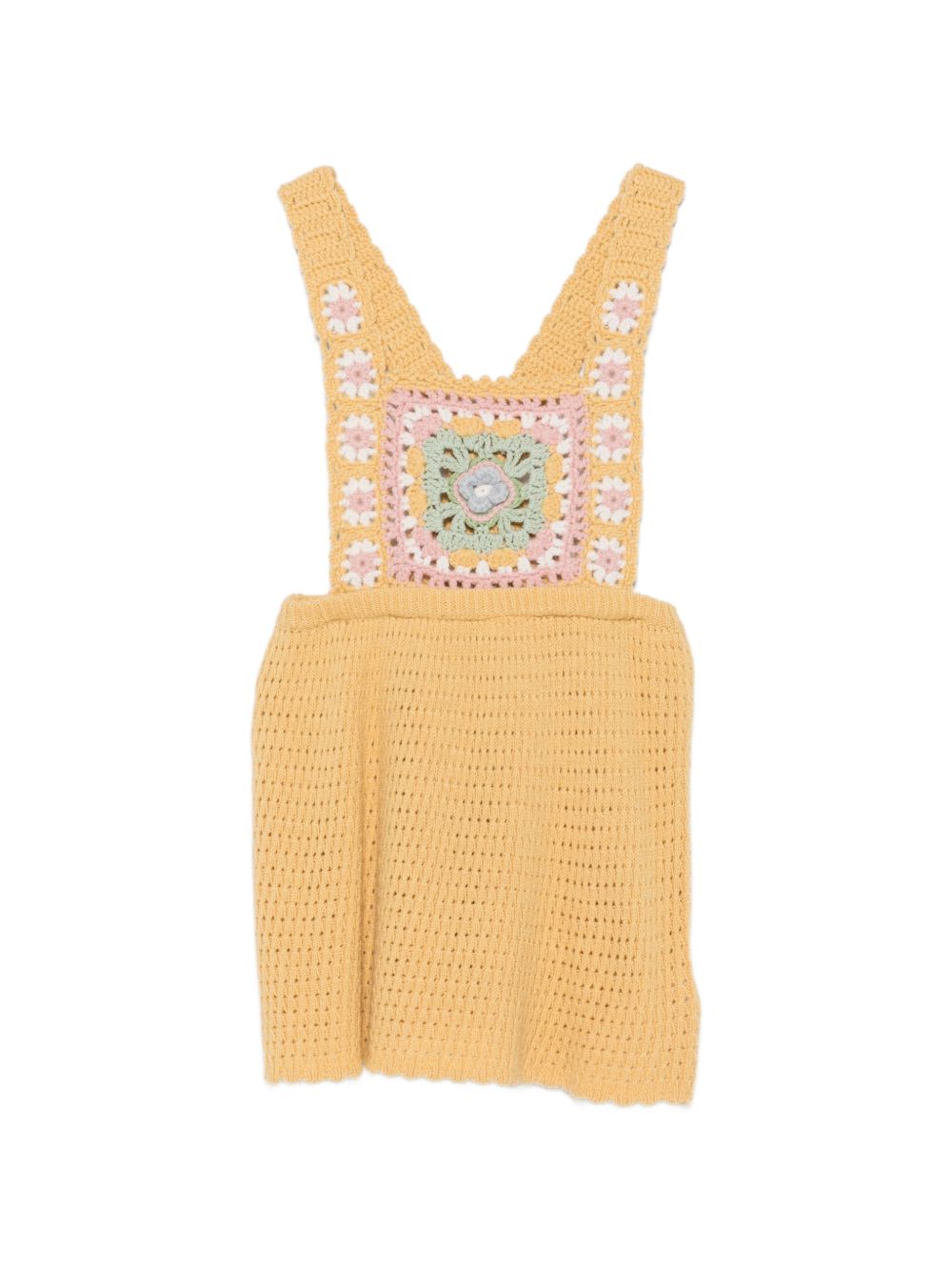 Abito per bambina Louise Misha Kids giallo con ricamo floreale GRC-W26-S0090 HONEY LOUISE MISHA KIDS 