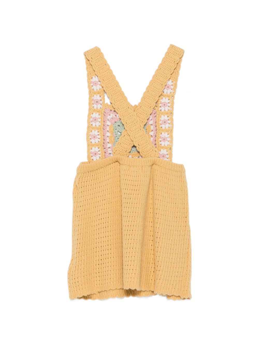 Abito per bambina Louise Misha Kids giallo con ricamo floreale GRC-W26-S0090 HONEY LOUISE MISHA KIDS 