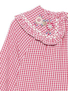 Blusa per bambina Louise Misha Kids rossa con design a quadretti GRI-W26-B0015 RASPBERRY LOUISE MISHA KIDS 