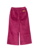Pantaloni per bambina Louise Misha Kids fucsia con trama a coste GRI-W26-P0296 BEETROOT LOUISE MISHA KIDS 
